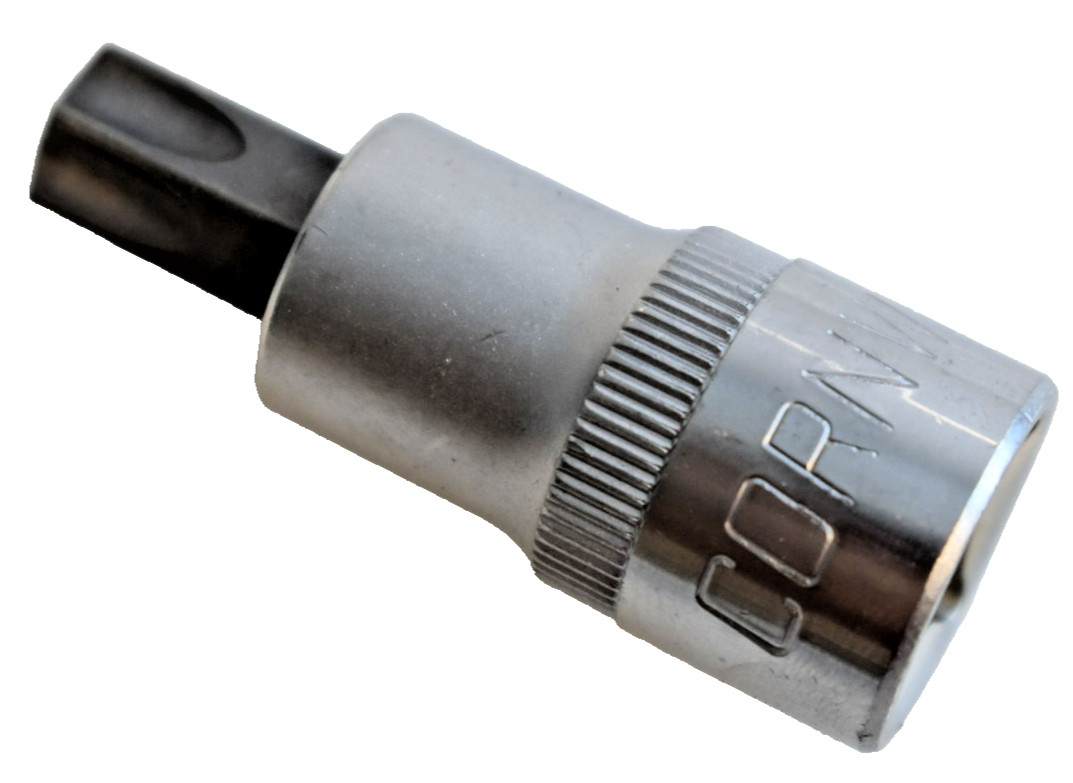 Cornwell Tools CBST553 T55 TORX Bit Socket Driver 1/2″ Drive Chrome