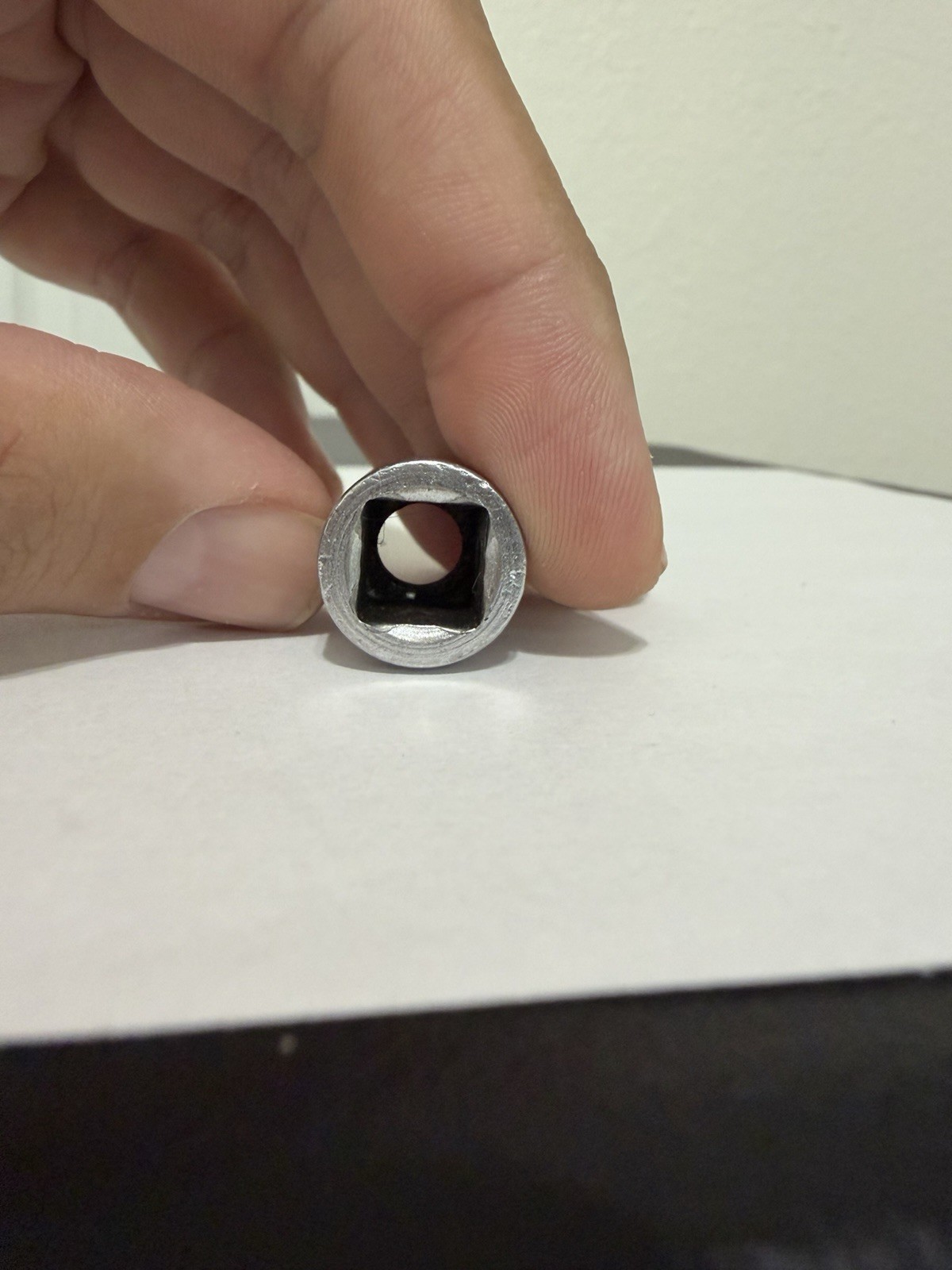 Snap On 7/16″ Shallow Socket 3/8″ Drive 12 Point F141 USA