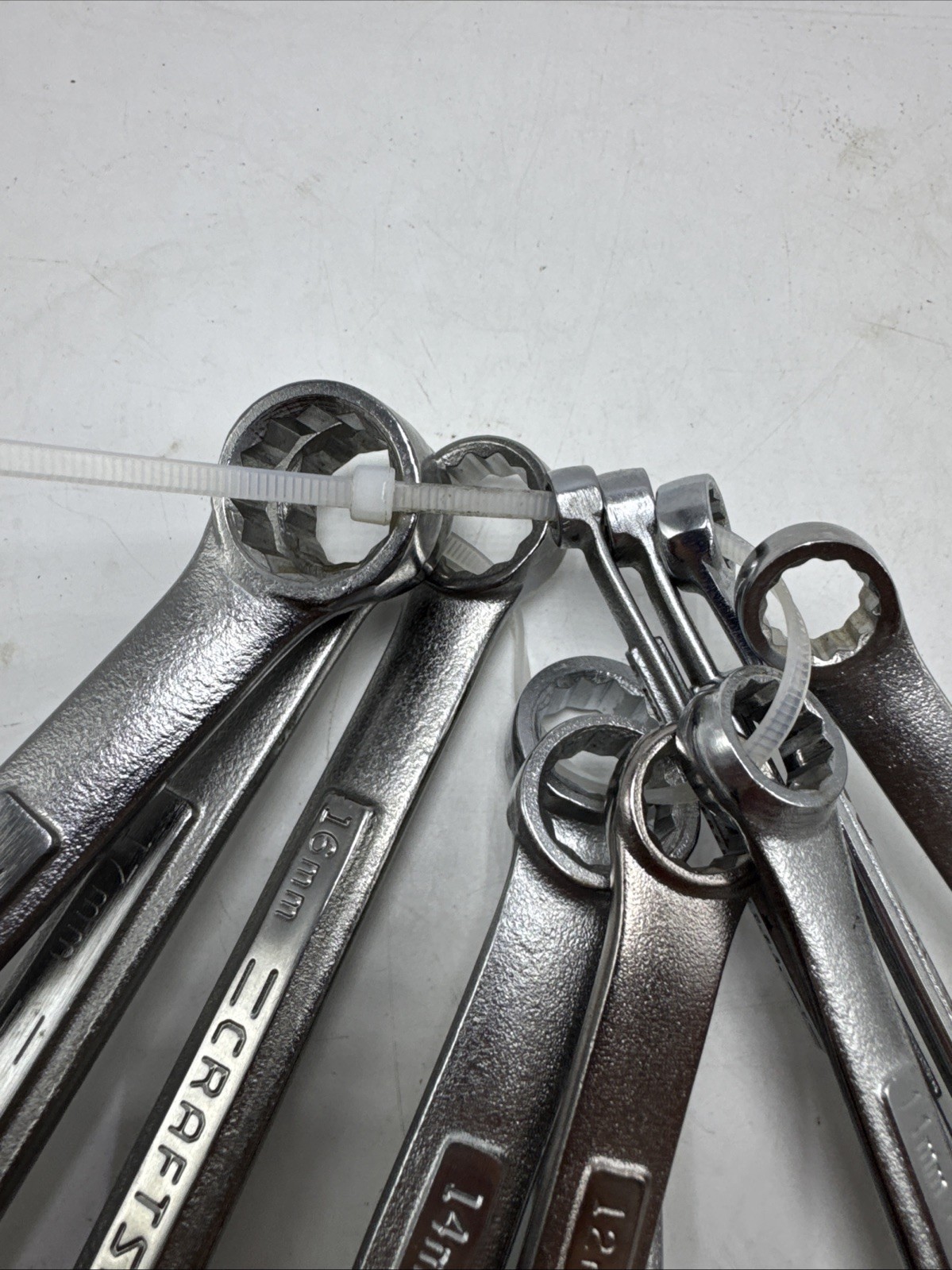 Craftsman Overdrive 11 Piece Metric Combination Wrench Set 6mm – 19mm USA