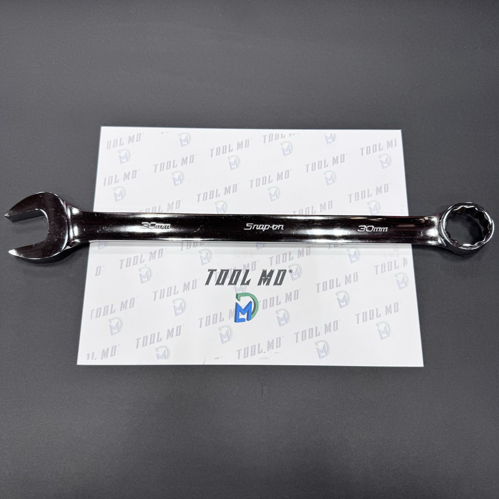 Snap-on Tools USA NEW 30mm Metric Flank Drive Chrome Combination Wrench OEXM300B
