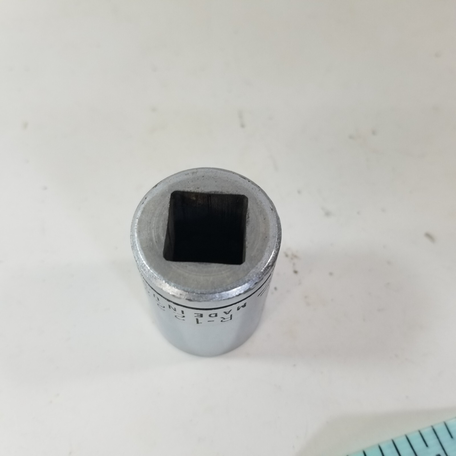 Fleet SAE Socket 11/16″, 12 point, 1/2in drive. R-1222 Made in USA
