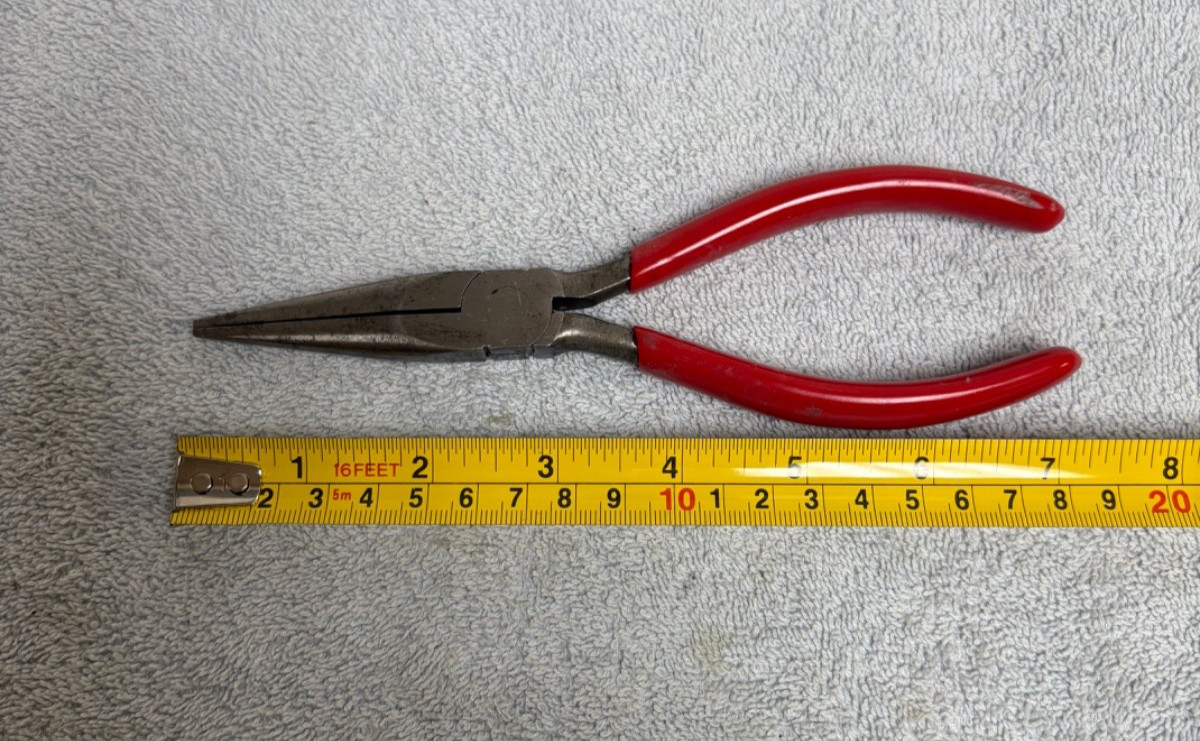 Needle Nose Pliers No.96ACP 7″long Snap-on USA