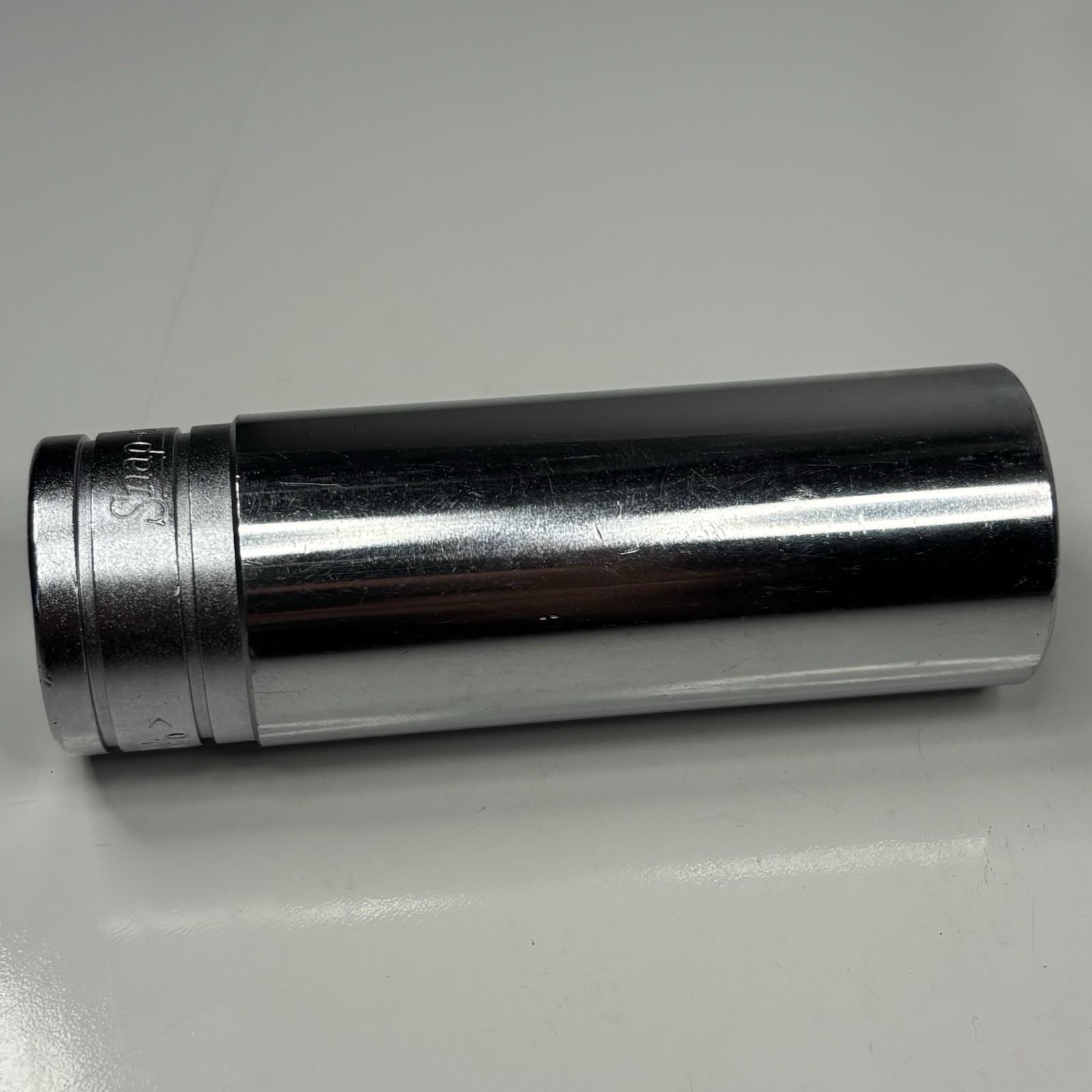 Snap On Tool S261 1/2 Dr 12Pt SAE 13/16 Flank Dr Deep Chrome Socket USA 1985 VGC