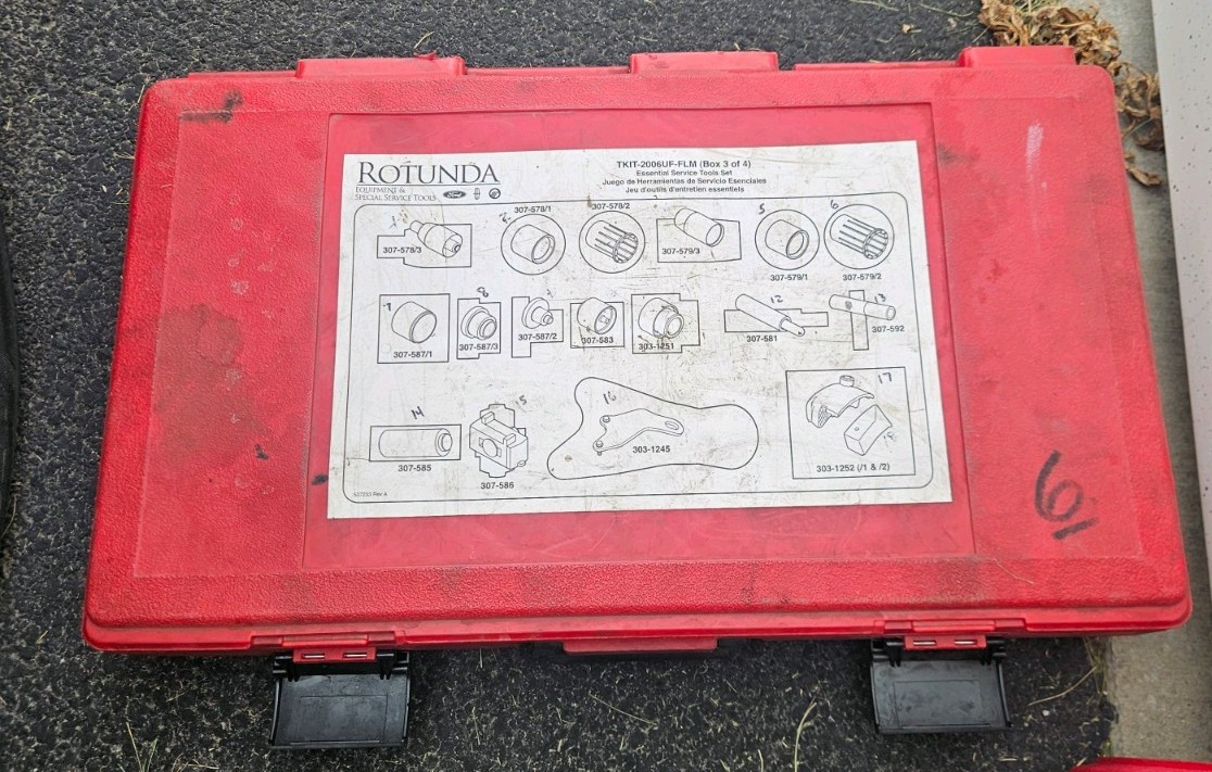 Rotunda TKIT-2006UF-FLM Ford Specialty Service Tool Box 3 Of 4 *Only Box 3*