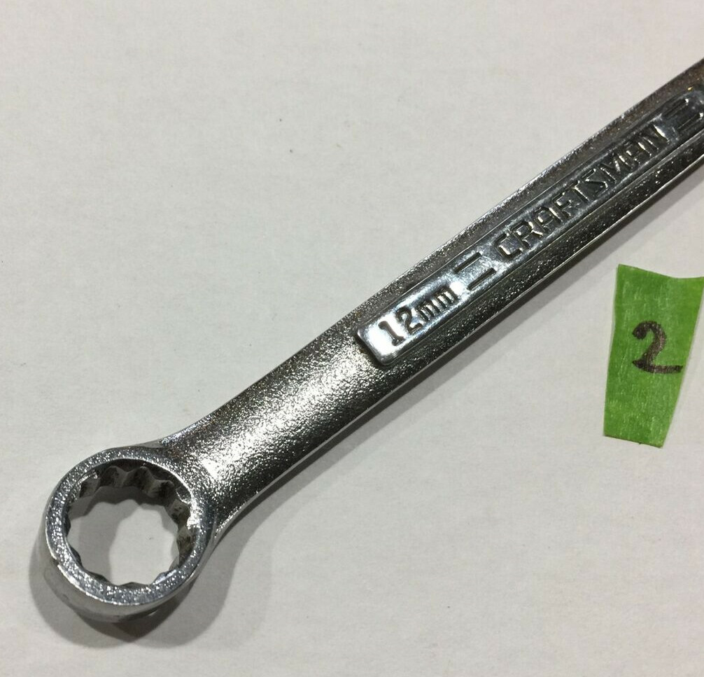 Craftsman VA 42916 12mm Combination Wrench 12 Point (2)