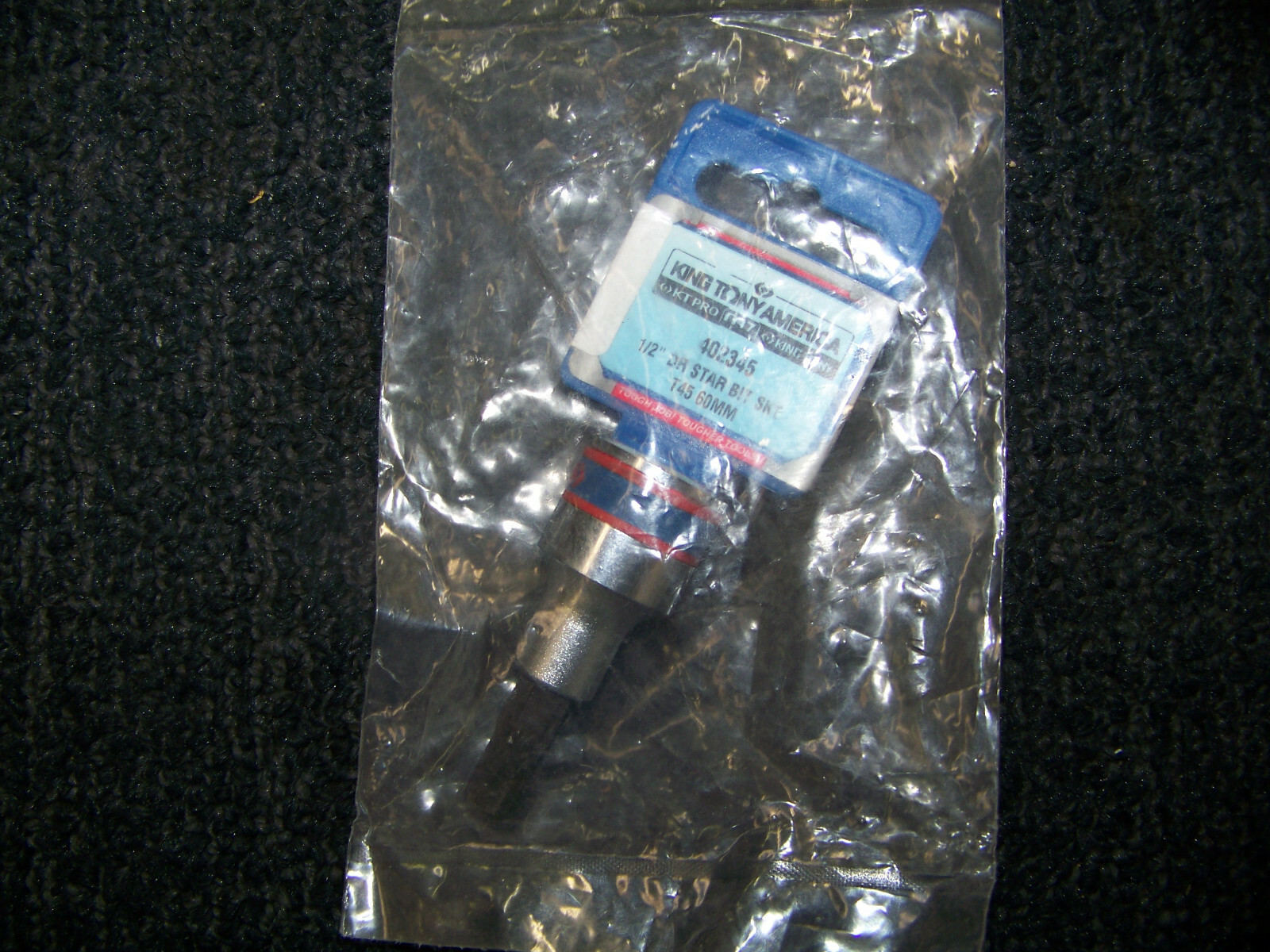 King Tony America 1/2″ Drive Star Bit Socket T45 402345 New