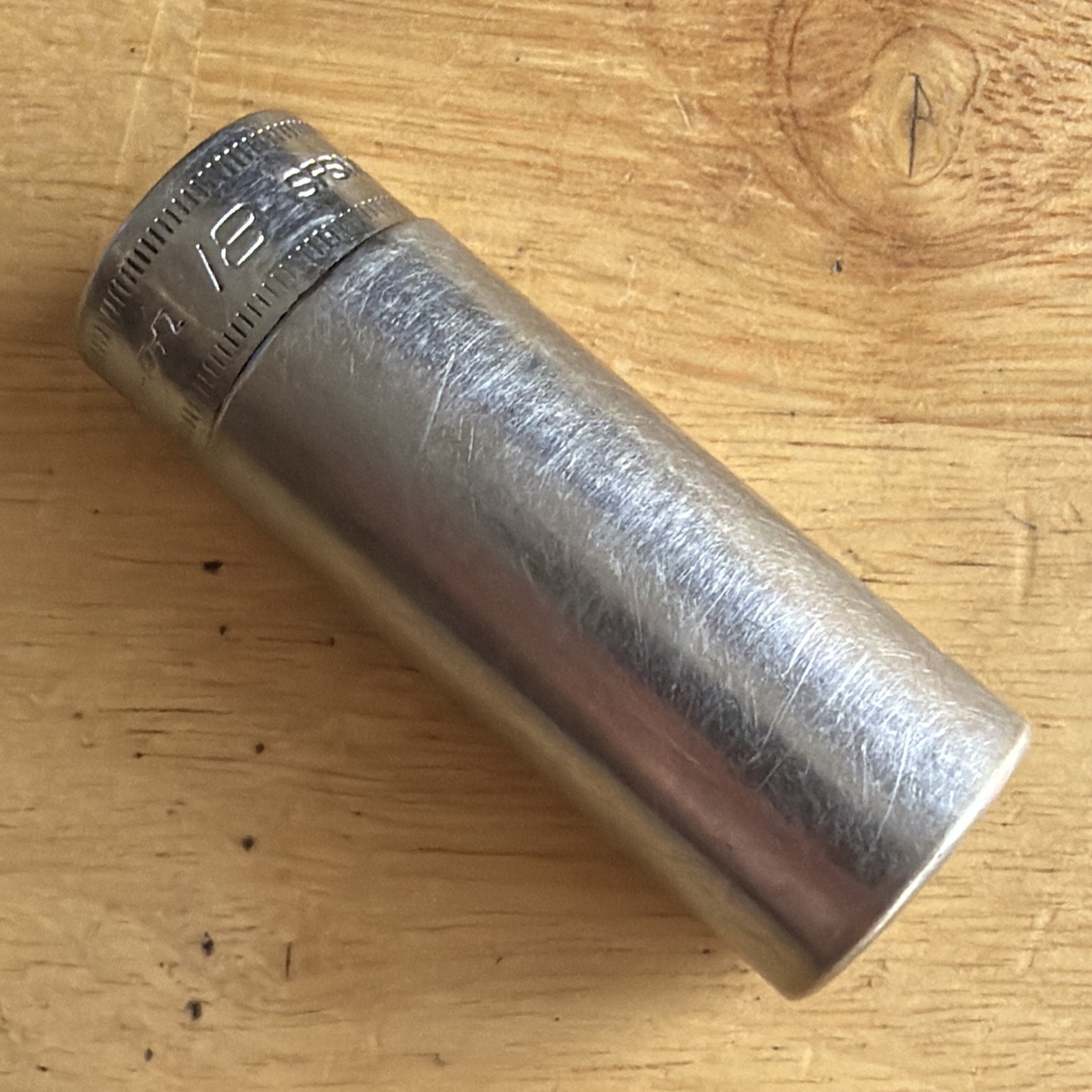Snap On Tools 18mm Deep Socket 3/8″ Drive 6 Point SFSM18 Made in USA