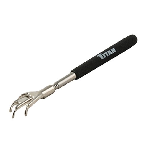 Titan 32913 Backscratcher Magnetic Pick up Tool, Telescoping, Stainless Steel