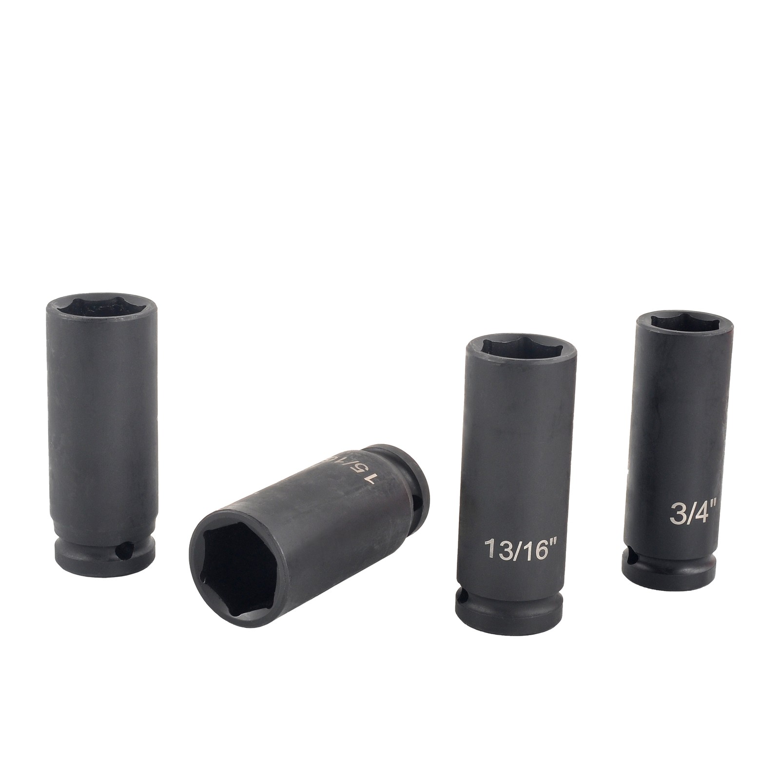 14PCS 1/2″ Drive 6 Point Heavy-duty Standard Impact Socket Set 3/8″ to 1-1/14″