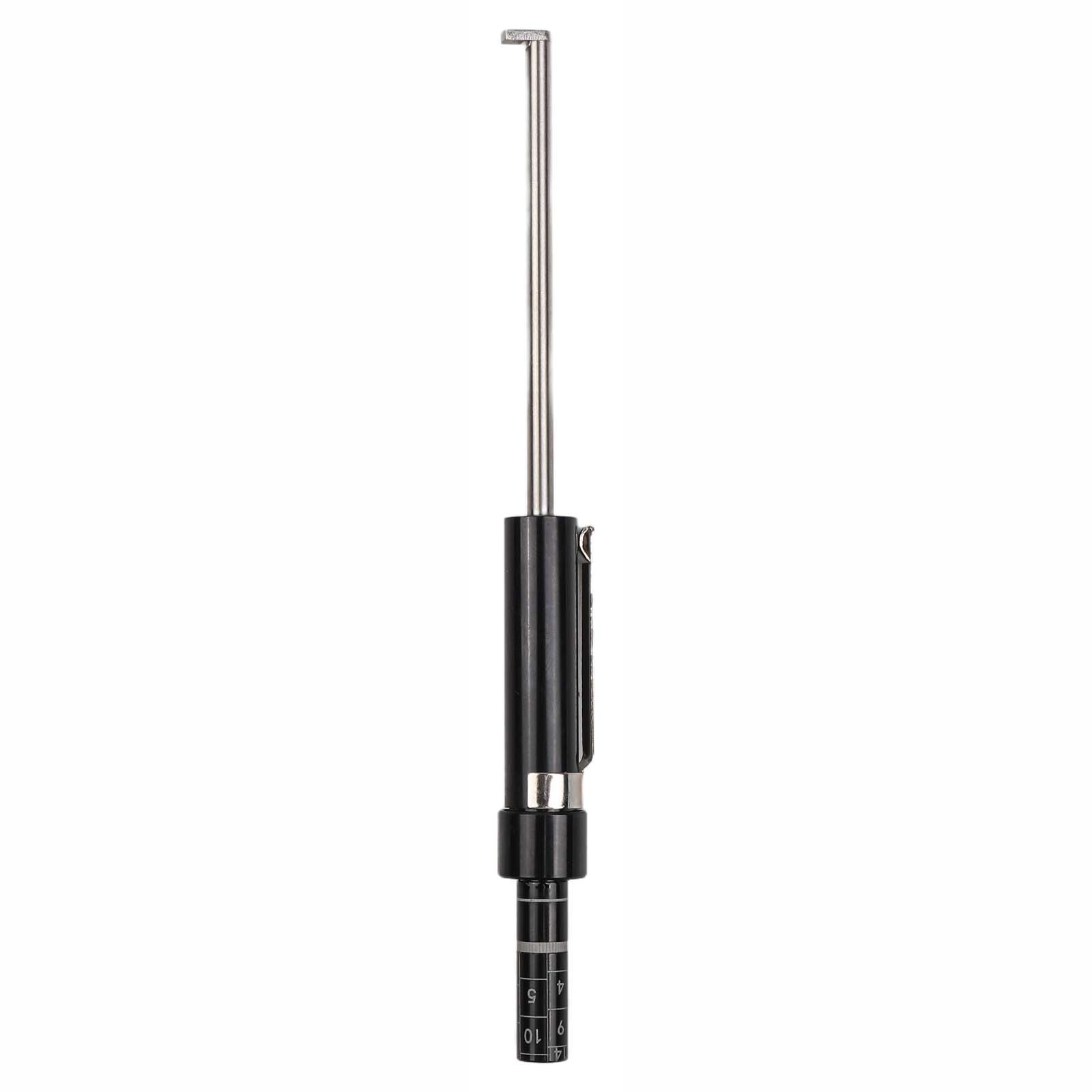 Vehicle Brake Pad Thickness Gauge Tester Measuring Tool Measurment Fit Black