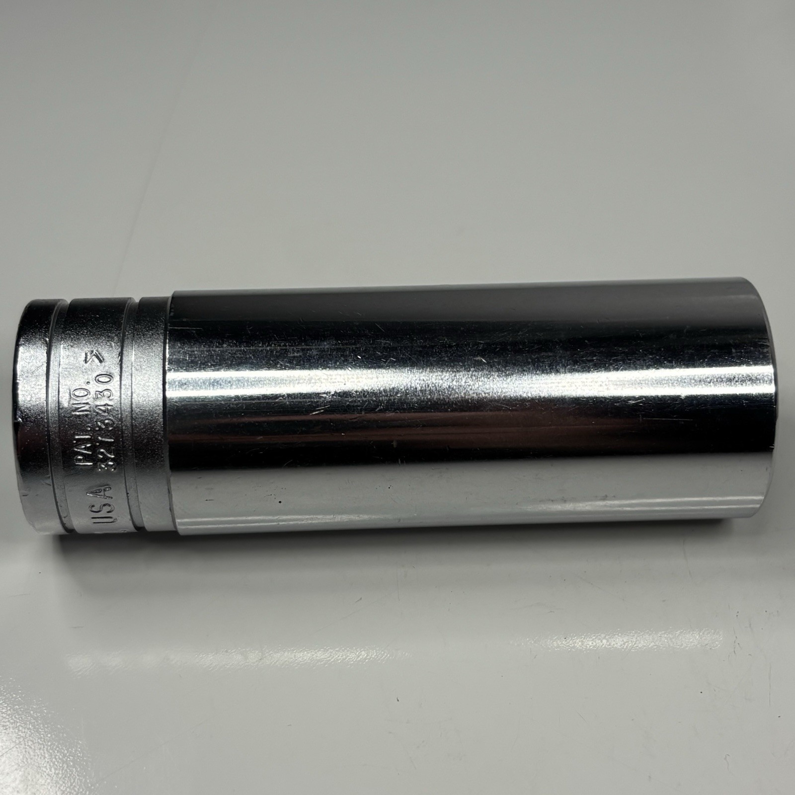 Snap On Tool S261 1/2 Dr 12Pt SAE 13/16 Flank Dr Deep Chrome Socket USA 1985 VGC