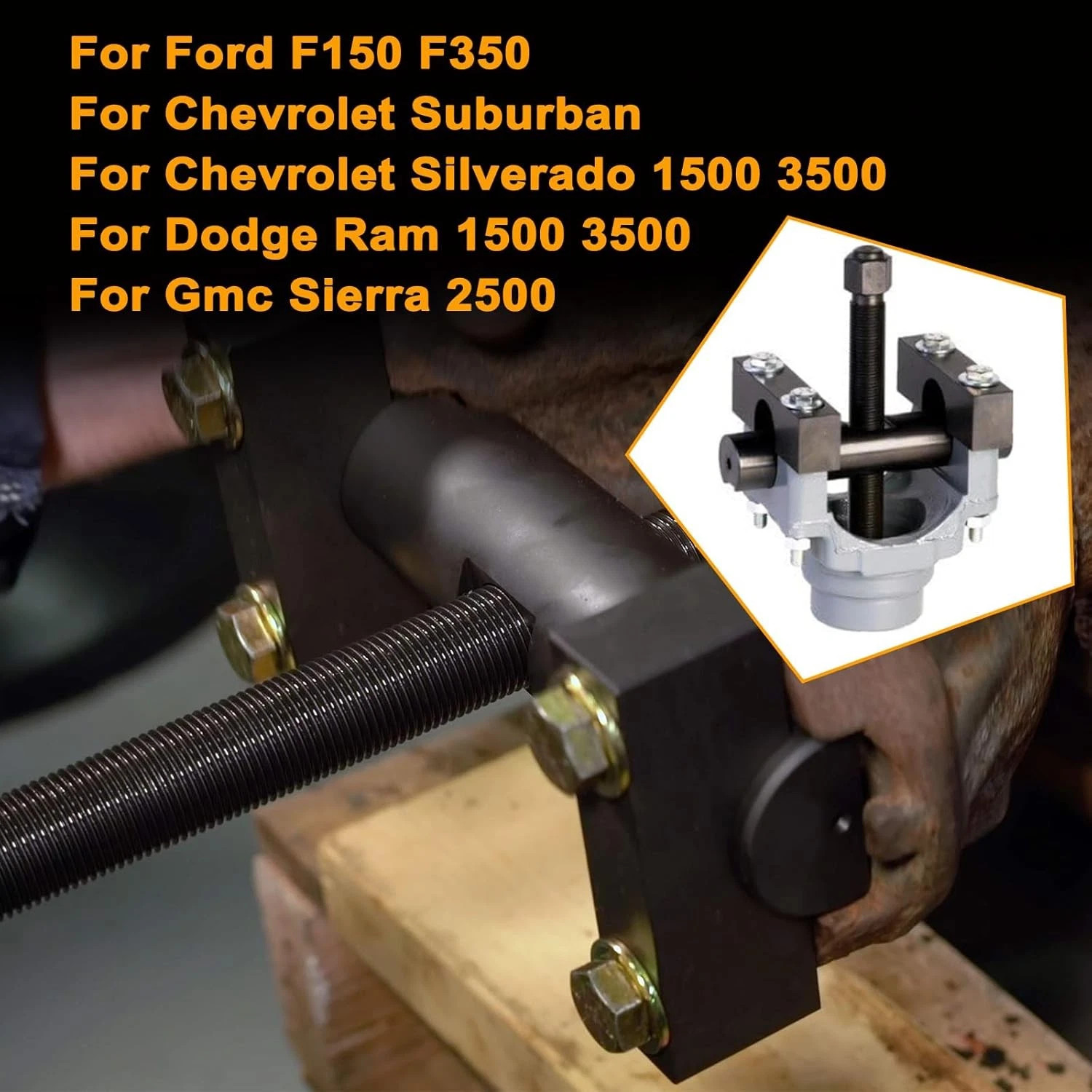 Yoke Puller Tool for Ford F-150/350,Chevrolet,Ram 1500/3500 Replaces 10850