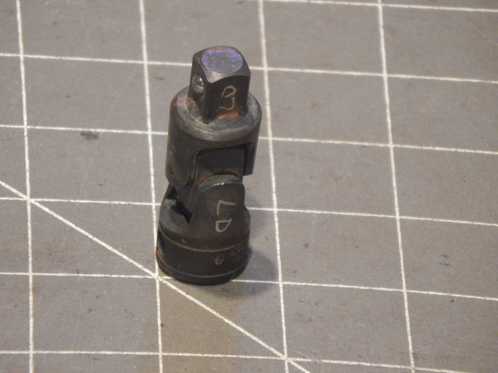 Snap On Industrial 3/8 Drive Universal Joint Swivel Socket Adapter GFU8A FU8A Dr
