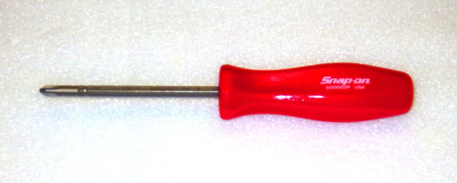 *NEW* Snap-on FLIP SHANK Screwdriver SDDD22R *RED HARD HANDLE* REVERSIBLE TIP