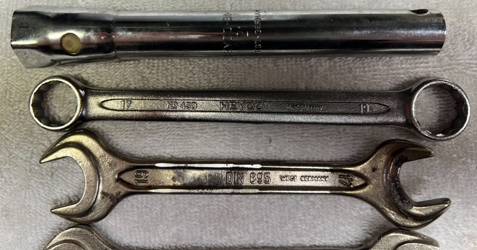 Heyco/Hazet wrenches Metric Multiple styles and sizes lot of 8.5
