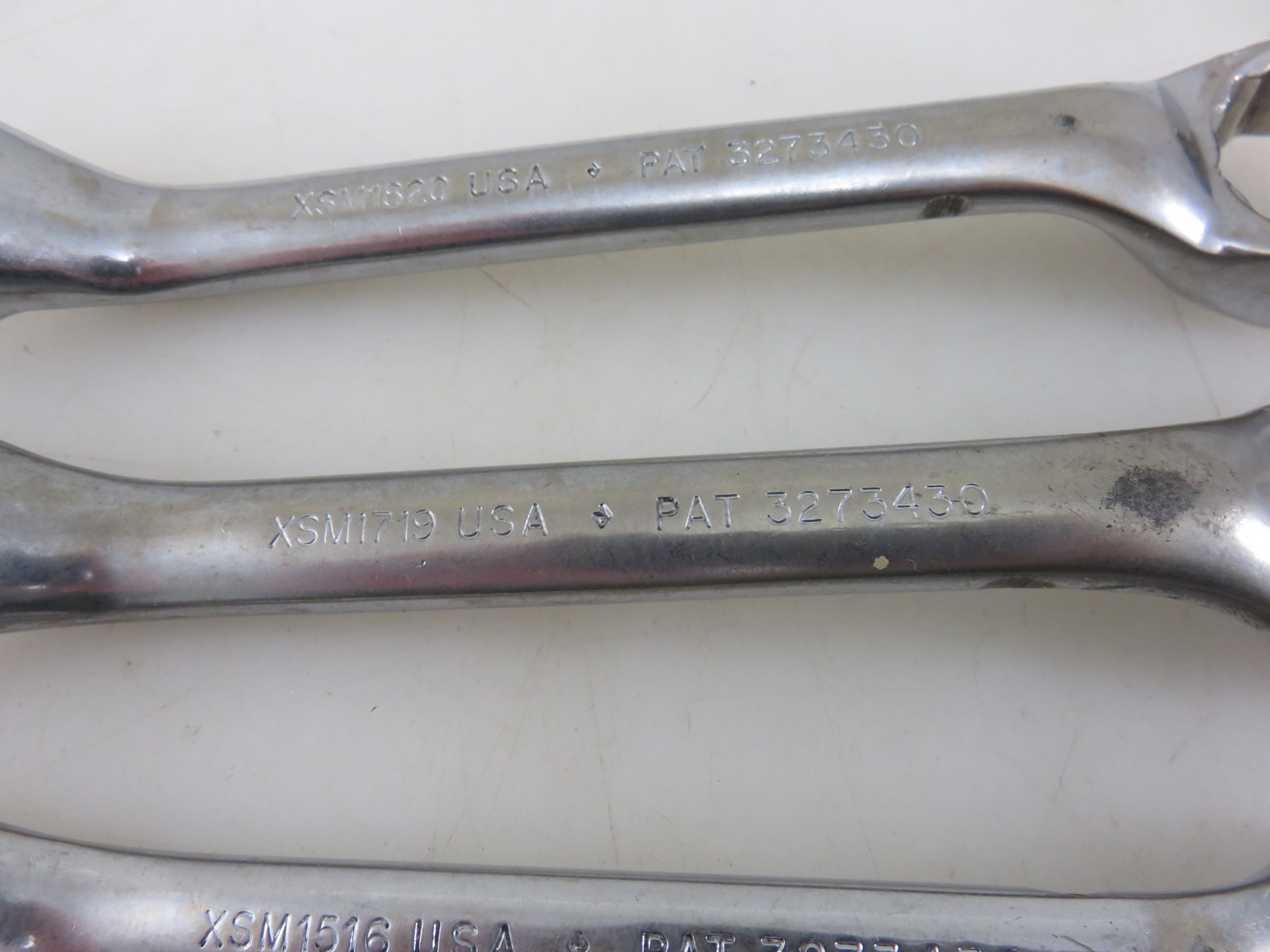Snap-On XSM METRIC SHORT 10° Offset Box End Wrench 8pc Set 6mm-20mm