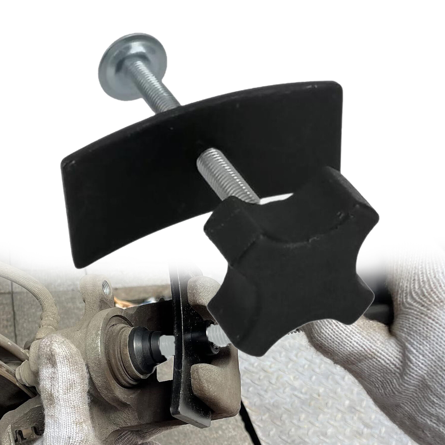 DISC BRAKE PAD PRESS TOOL SPREADER INSTALLATION CALIPER PISTON COMPRESSOR STEEL