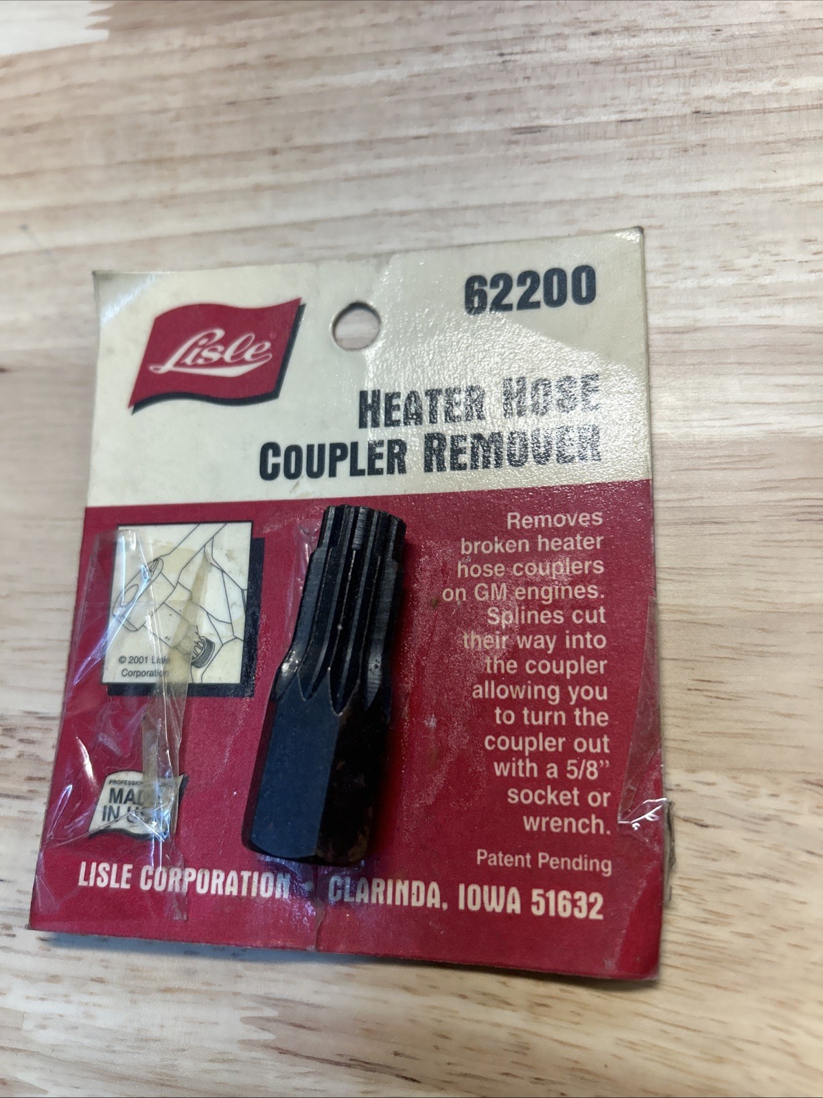 Heater Hose Coupler Remover – Lisle Tool # 62200