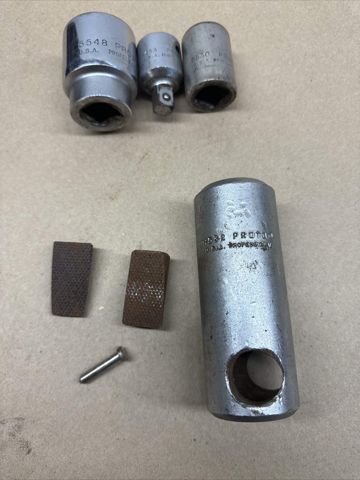 Vintage Proto Professional Sockets 4532 5548 5530 5453
