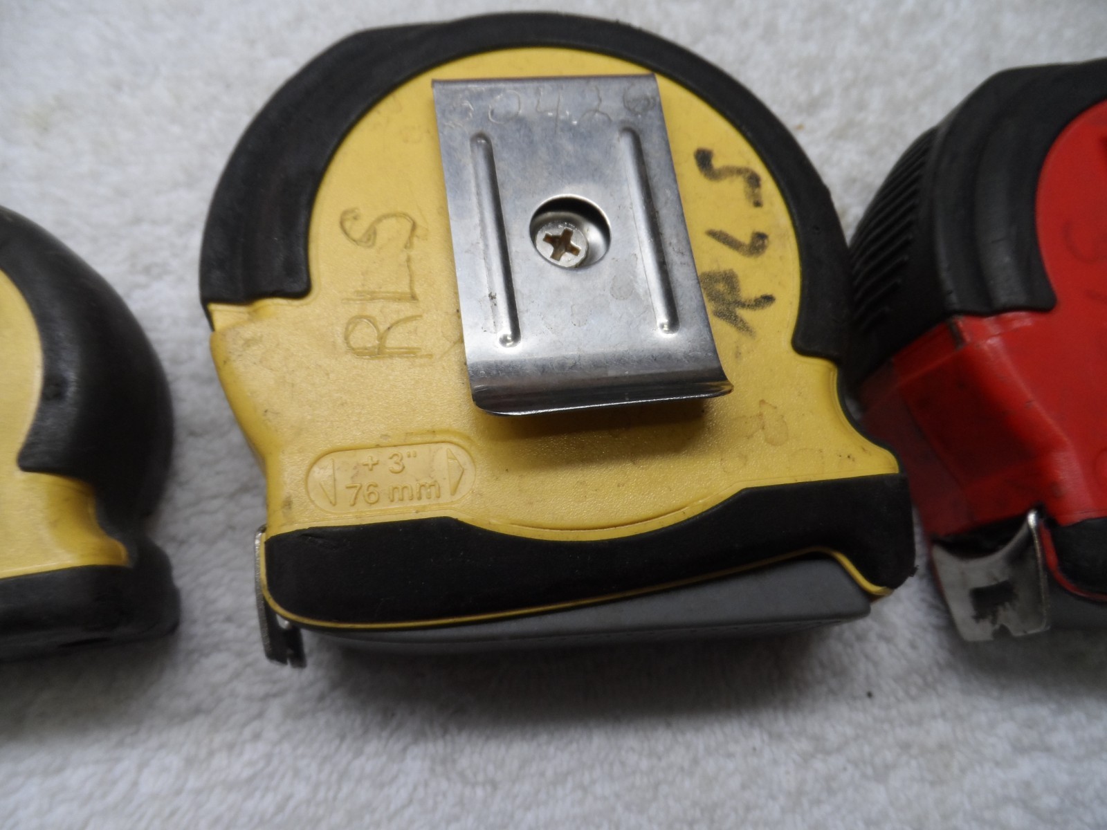 Craftsman USA Heavy Duty Locking Tape Measure Lot, 12 ft 25 ft 25 ft USA – 3 pcs