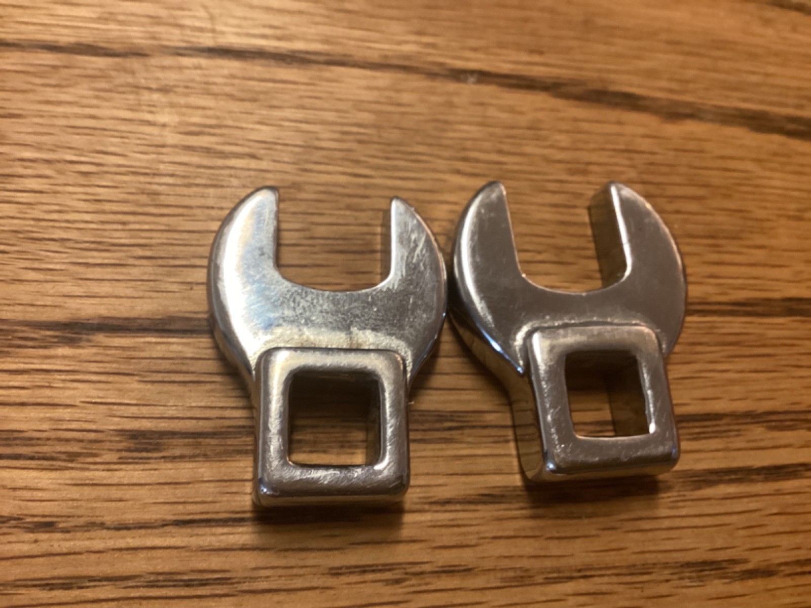 SNAP-ON CROWFOOT OPEN END WRENCH 3/8” drive MASTER SET 17 piece, holders, SAE