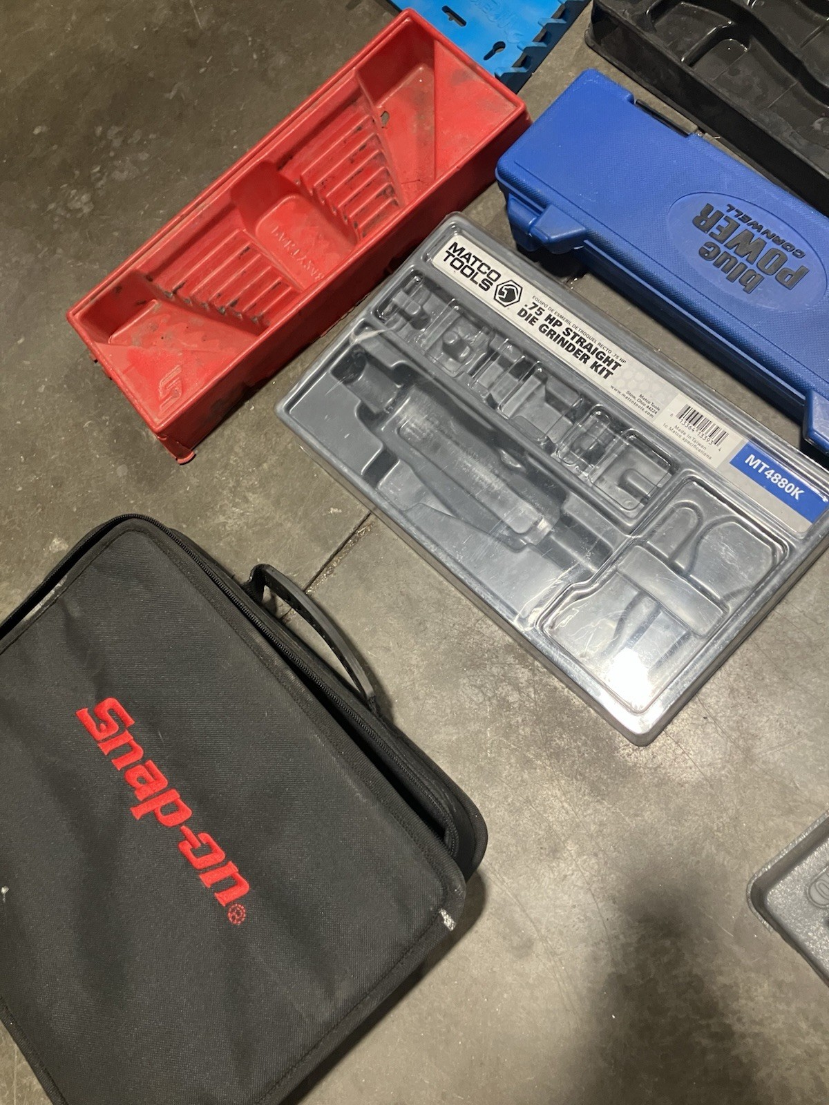 Snap On Matco Cornwell Milwaukee Tool Case Lot