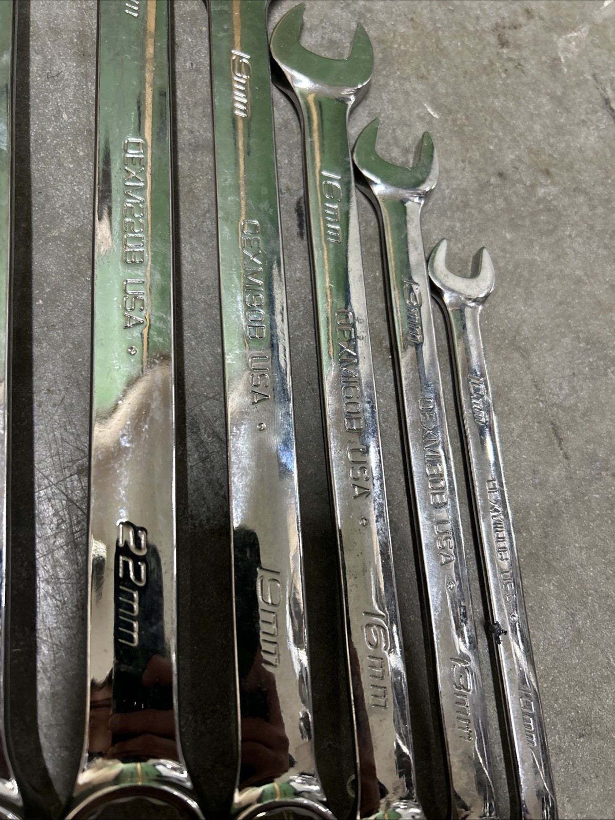 Snap-On 13 pc 12-Point Metric Flank Drive® Plus Combination Wrench Set
