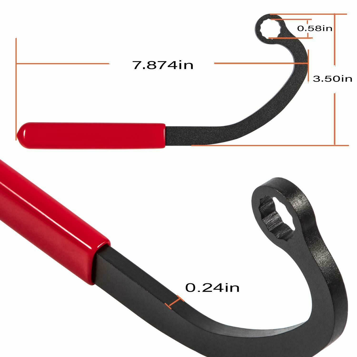 Cummins Engine Barring Tool Injection Pump Gear Puller Lock Nut Wrench for Dodge