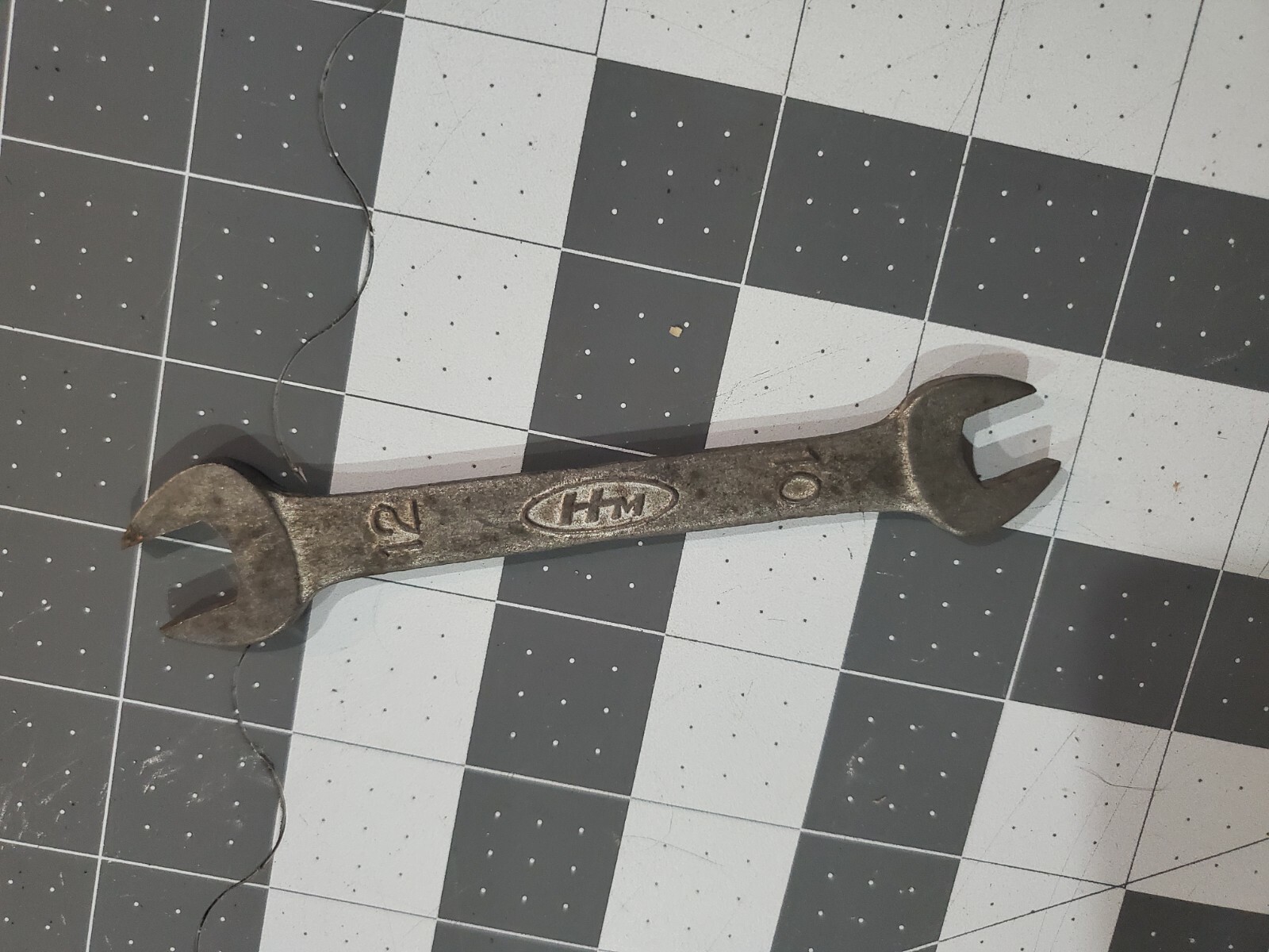 Vintage HONDA MOTORS HM Open End 12 & 10mm Wrench Motorcycle