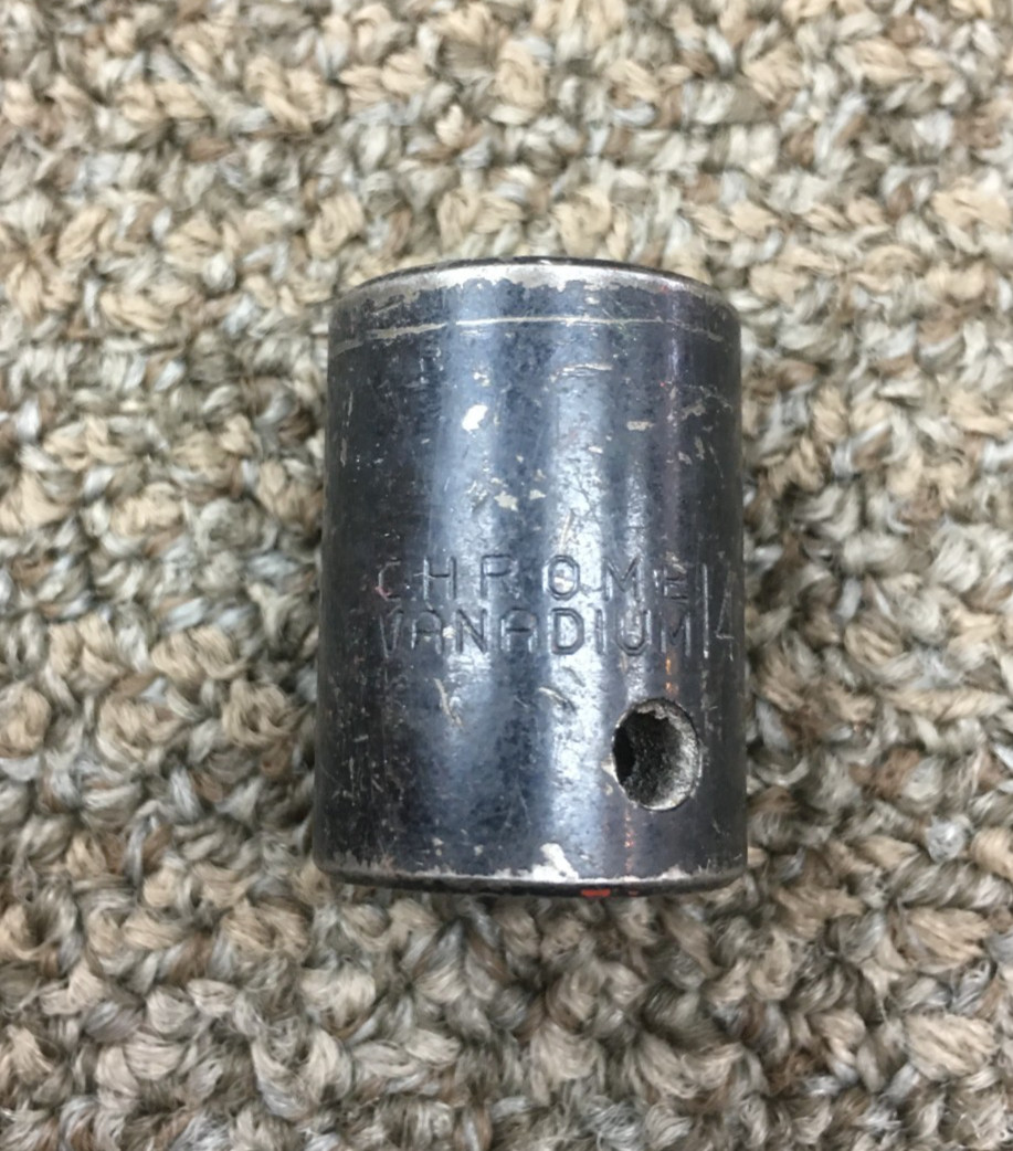 CAL-FORGED, 14MM, Impact Socket, 3/8″ Drive, 6 Point, CHROME VANADIUM
