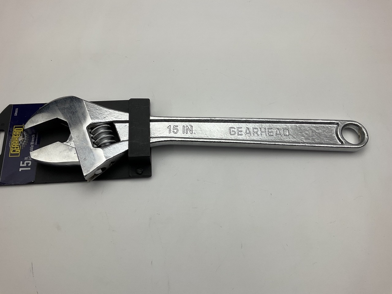 Gearhead GH8655 Adjustable Wrench, 15″