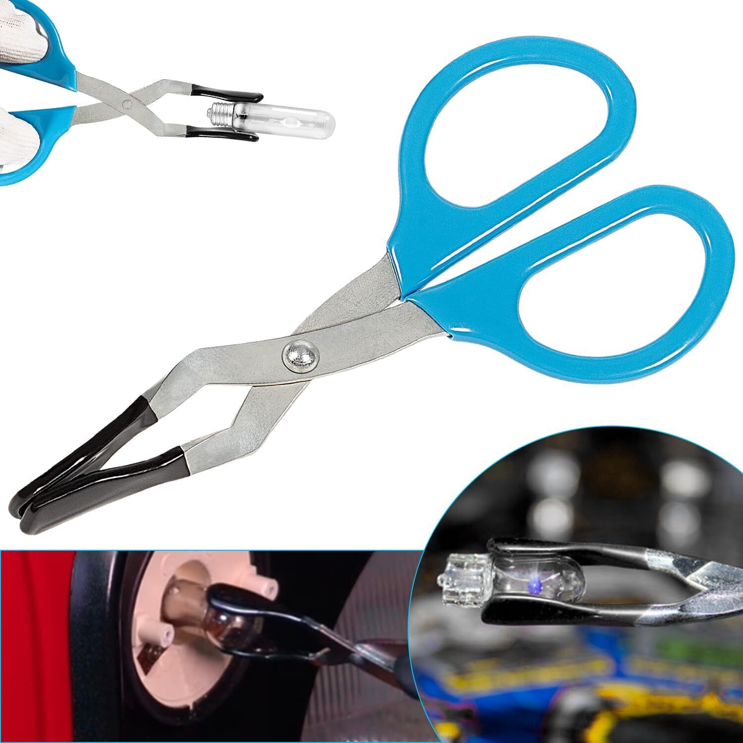 Small Mini Light Bulb Installation+Removal Tool for Removing Hard to Reach Bulbs