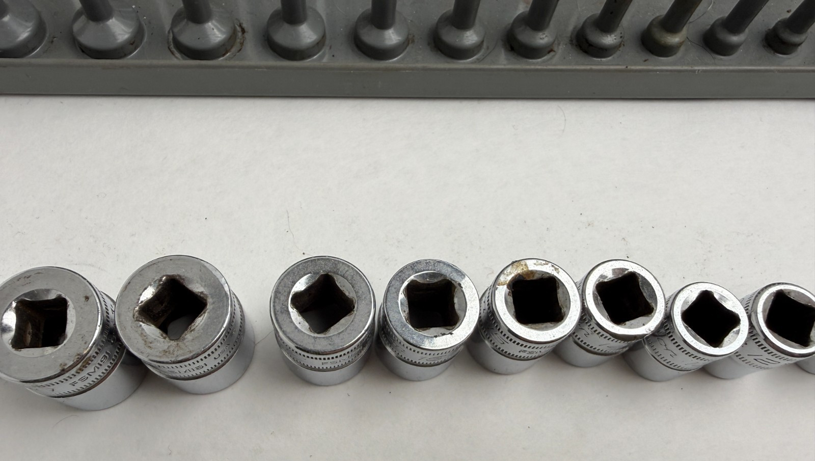 Snap-on 24pc 3/8″ 6-point METRIC 9mm-20mm Shallow & Deep Socket Set