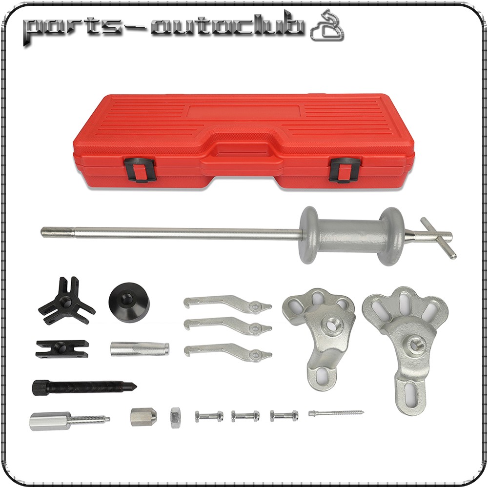 USA Slide Hammer Dent Puller Tool Kit Wrench Adapter Axle Bearing Hub Auto Set