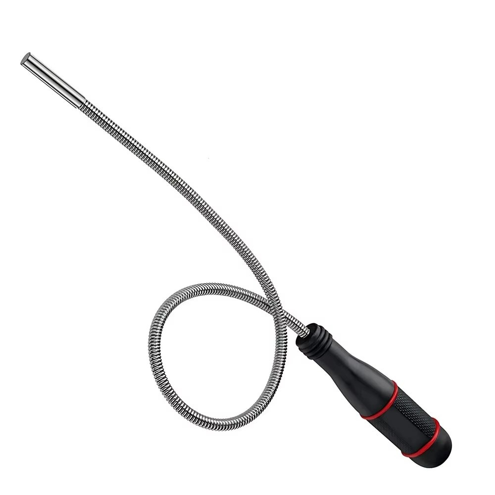 Flexible Magnetic Bendable Picker Magnet Shaft Pick Up Rod Stick Hand Tool UK