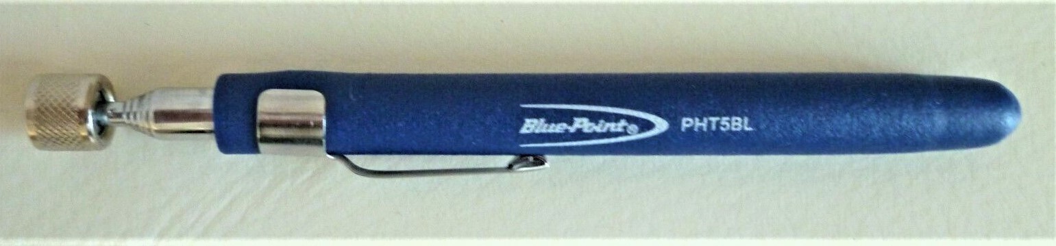Snap-on’s BLUE POINT MAGNETIC PICK UP TOOL PHT5 *BLUE* TELESCOPING TO 25.5″ NEW*