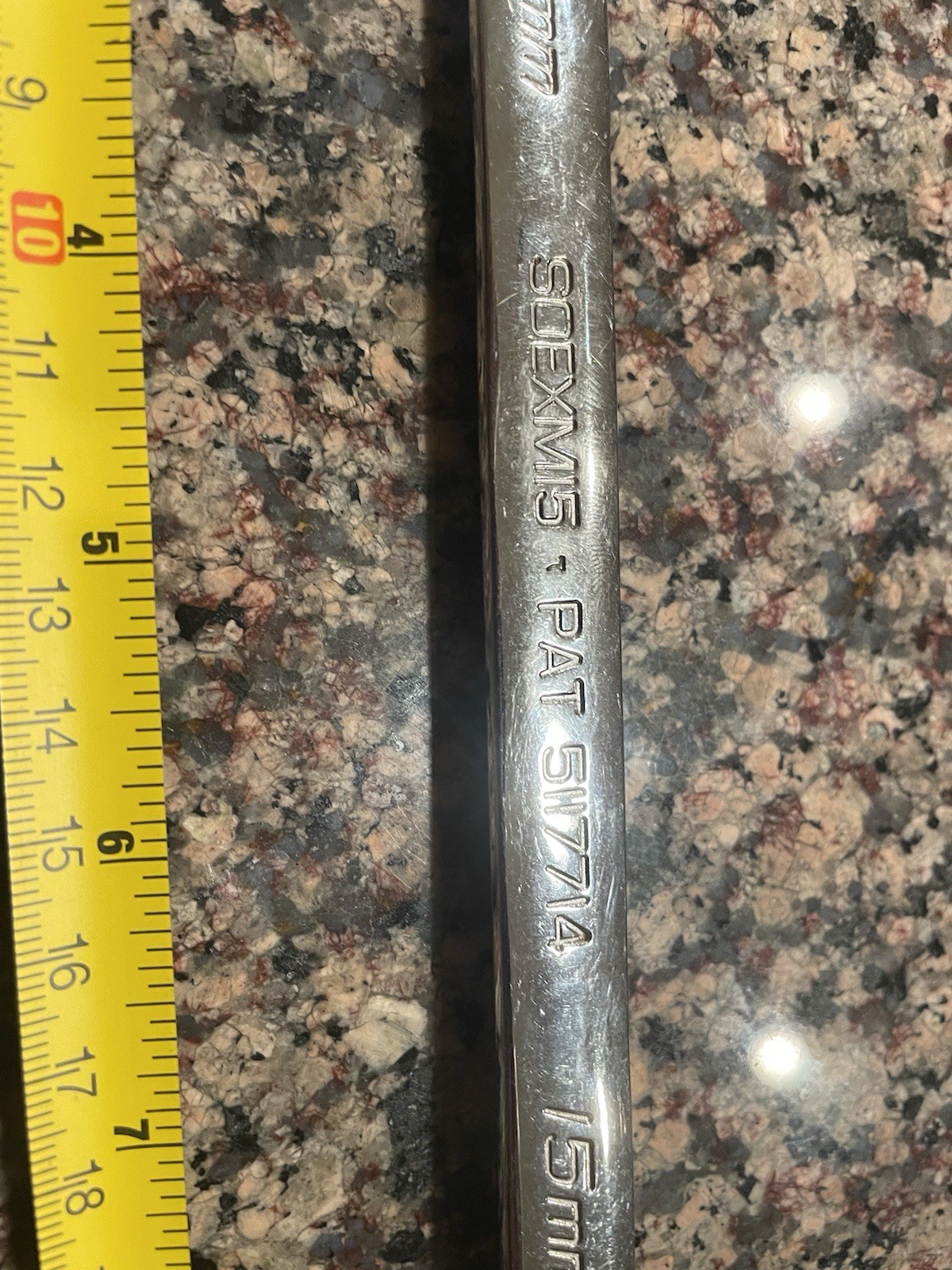 Snap-On Tools 15mm Metric Flank Driver Combination Wrench, SOEXM15
