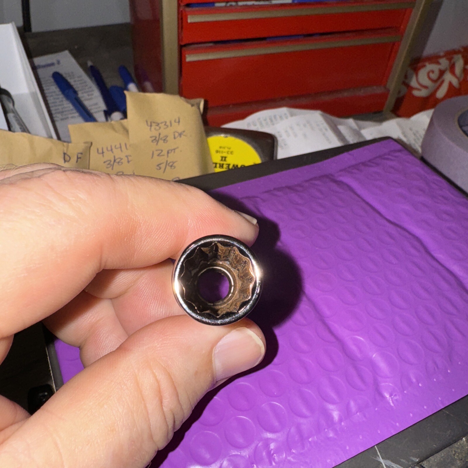 Craftsman 43312 1/2” 12pt 3/8″ Drive Deep Socket Inverted G2 Series DG