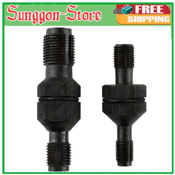 Alltooetools Spark Plug Thread Chaser Tool M10 x 1.0/M12 x 1.25 M14 x Black