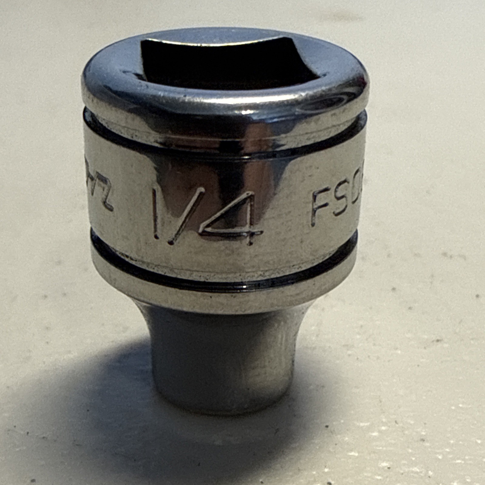 Snap On 3/8″ Drive 1/4″ Shallow 6 point Socket FS081