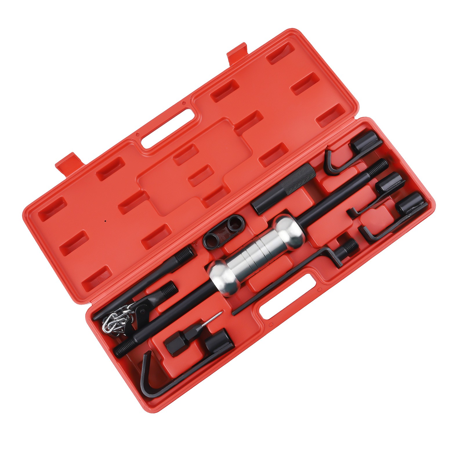 13 pcs Dent Puller 10lbs Slide Hammer Auto Body Car Repair hooks Tool Kits