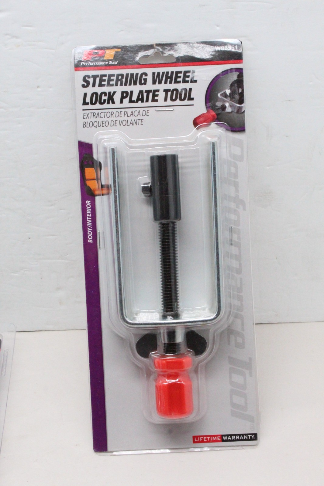 Performance Tool W86551 Steering Wheel Lock Plate Puller Tool, New