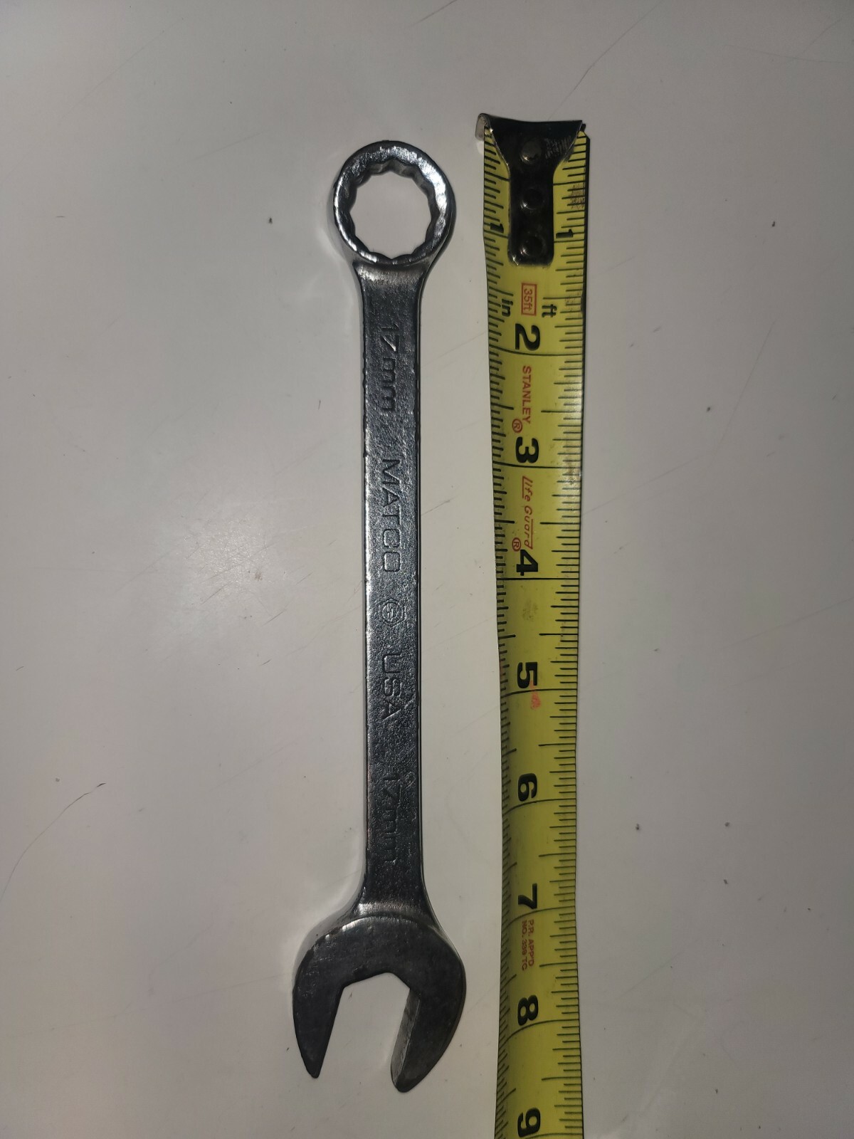Matco Tools 17mm 8″ Combination Wrench #WM17C2
