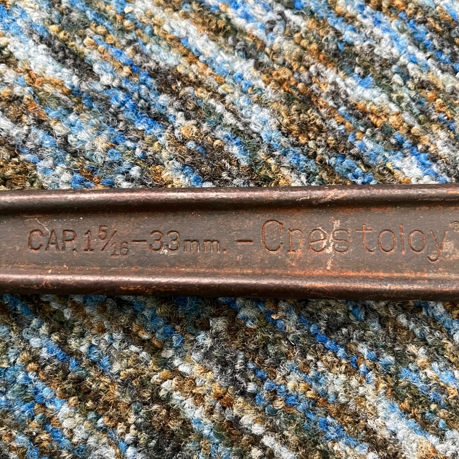 Vintage Crescent Adjustable Crestoloy Wrench Forged Alloy Steel 12″
