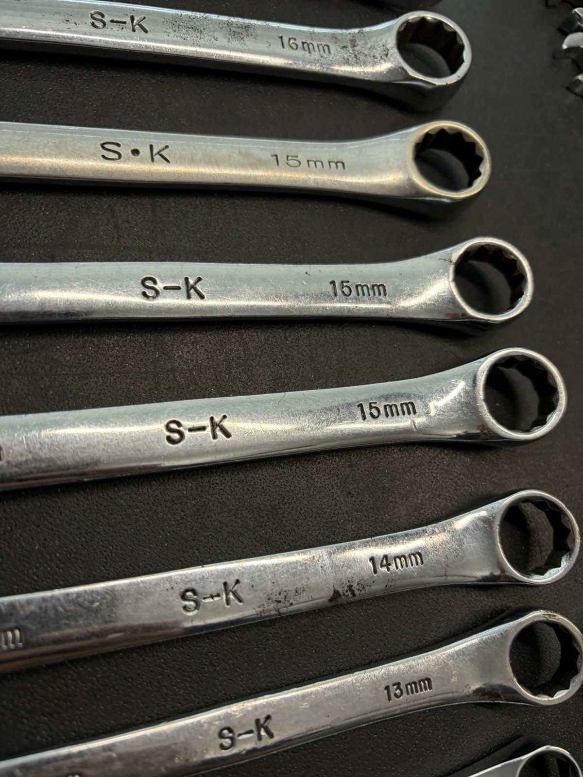 SK Tools Polished Wrench Lot Of 41