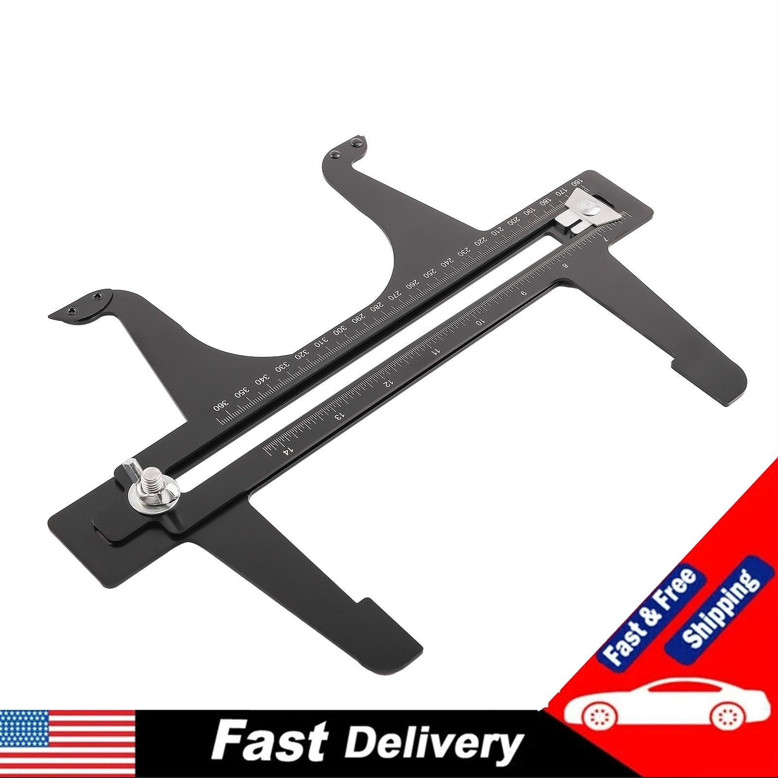 Brake Measuring Tool 6-1/2 to 14-1/4 inches Brake Resetting Gauge Tool new