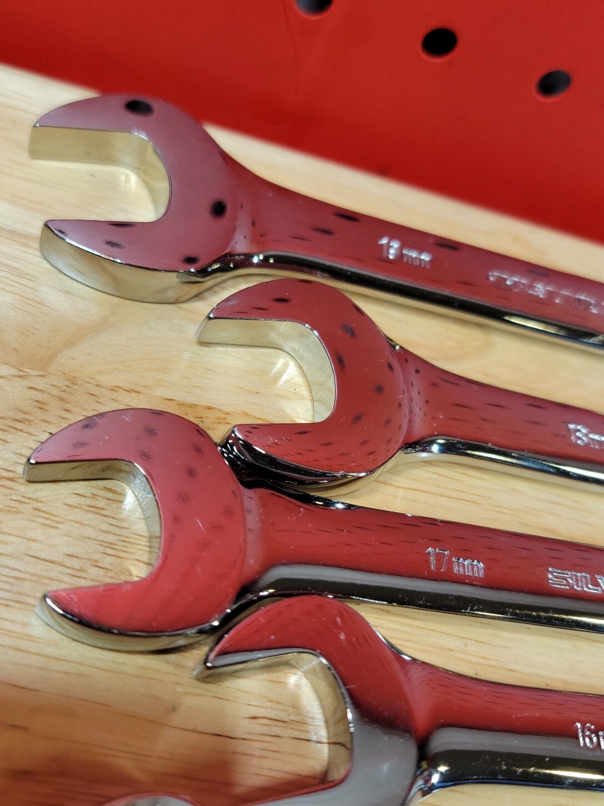 Silver Eagle RCSE 21-Piece MM & SAE Standard Wrench Set 8-19mm & 1/4″-3/4″