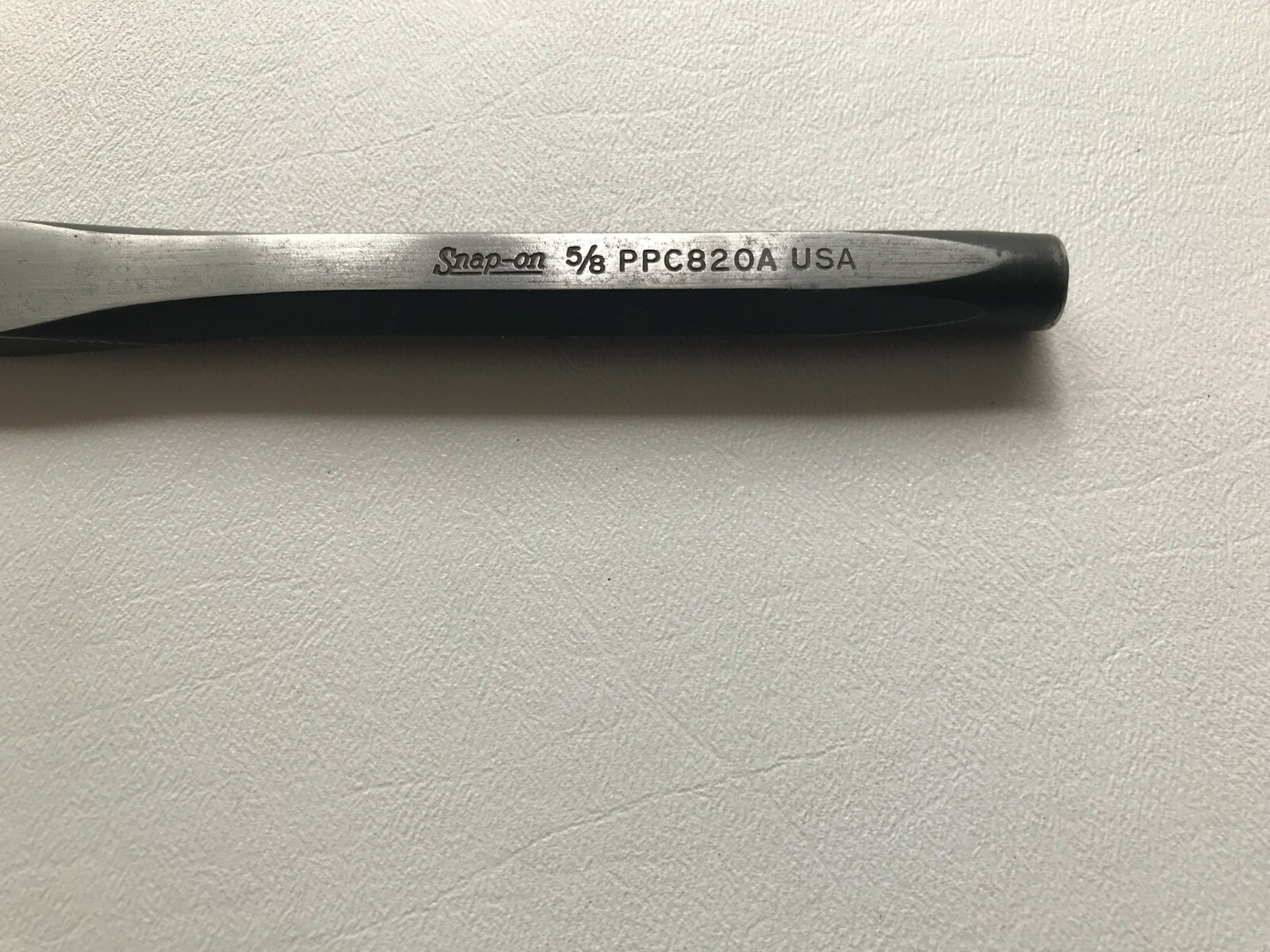 Snap-On Tools USA *NICE* 6 1/2″ Length 5/8″ Flat Chisel PPC820A