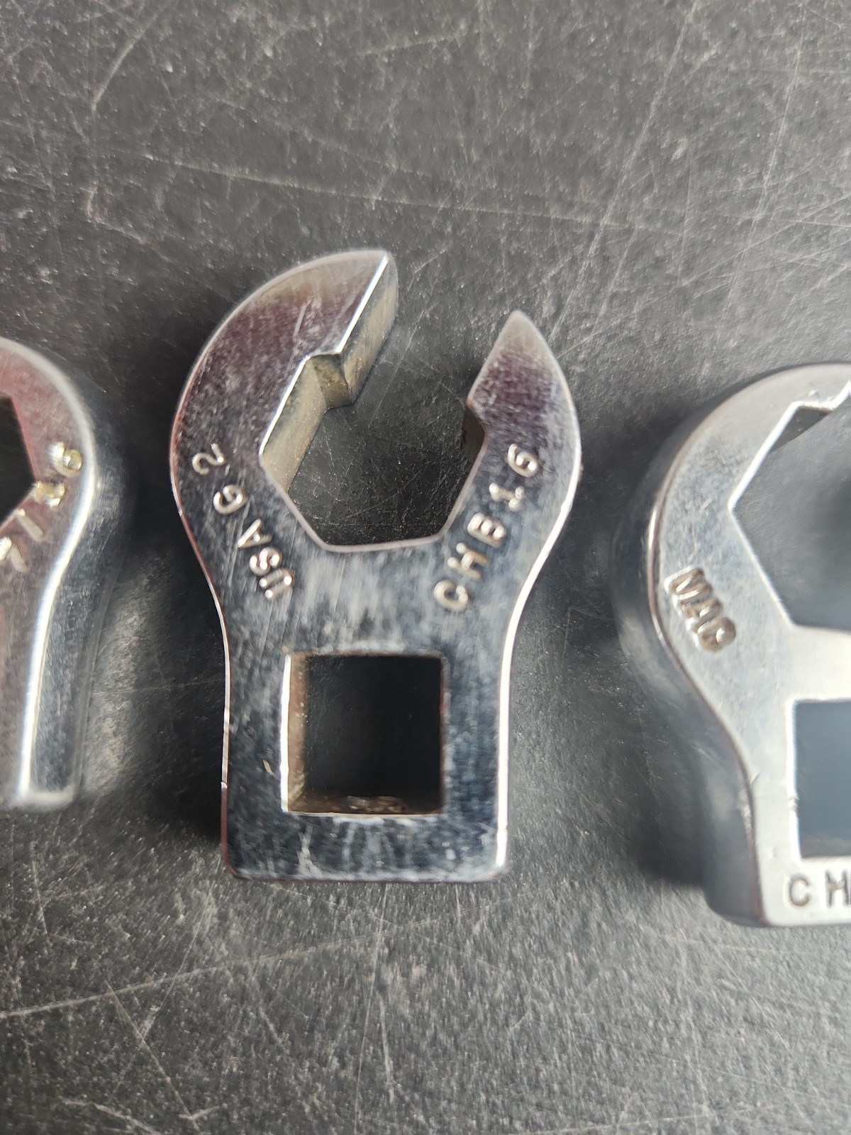 Mac 6pc 3/8 Drive SAE Crow Foot Flare Nut Wrenches