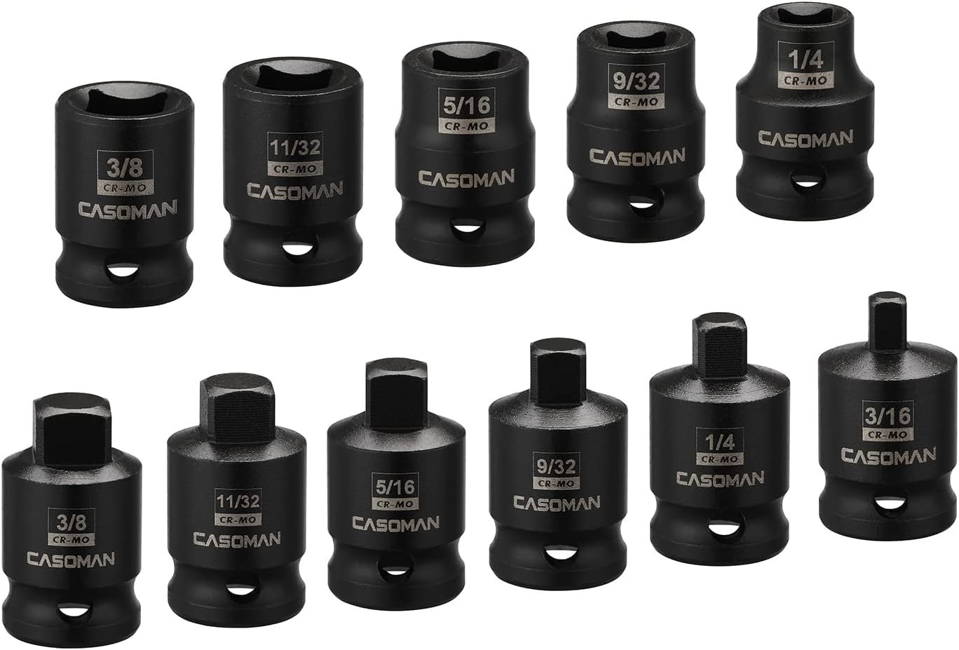Corrosion-Resistant Socket Set, 3/8″ Drive